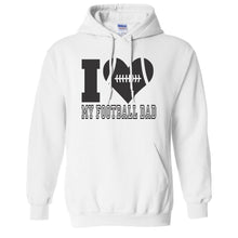 Load image into Gallery viewer, I Heart My Football Dad (Youth Sizes)
