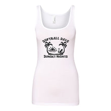 Load image into Gallery viewer, Softball Days, Sunset Nights
