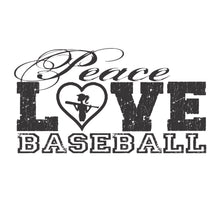 Load image into Gallery viewer, Peace, Love, Baseball - 02
