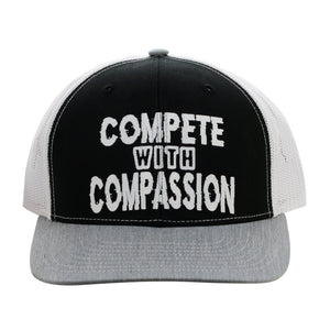 Compete With Compassion Glitch Hat