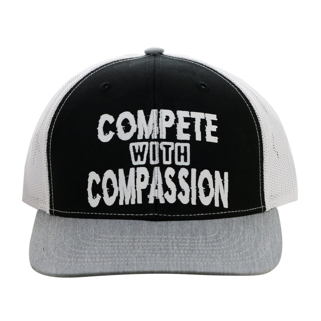 Compete With Compassion Glitch Hat