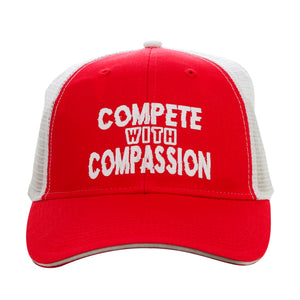 Compete With Compassion Glitch Hat