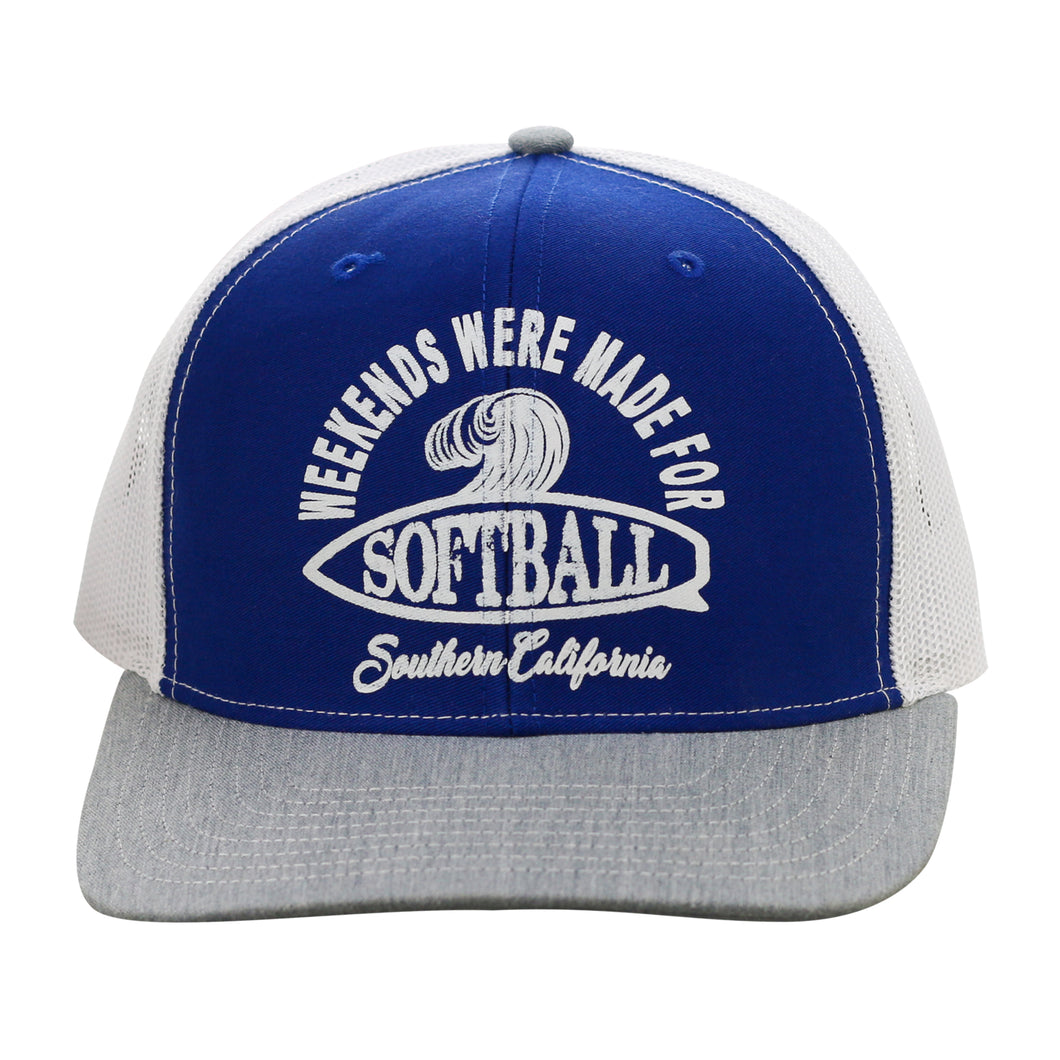Weekends Are Made for Softball Hat