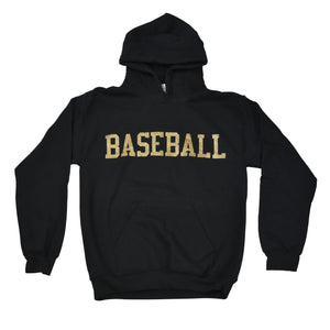 Baseball - Block Letter Hoodie