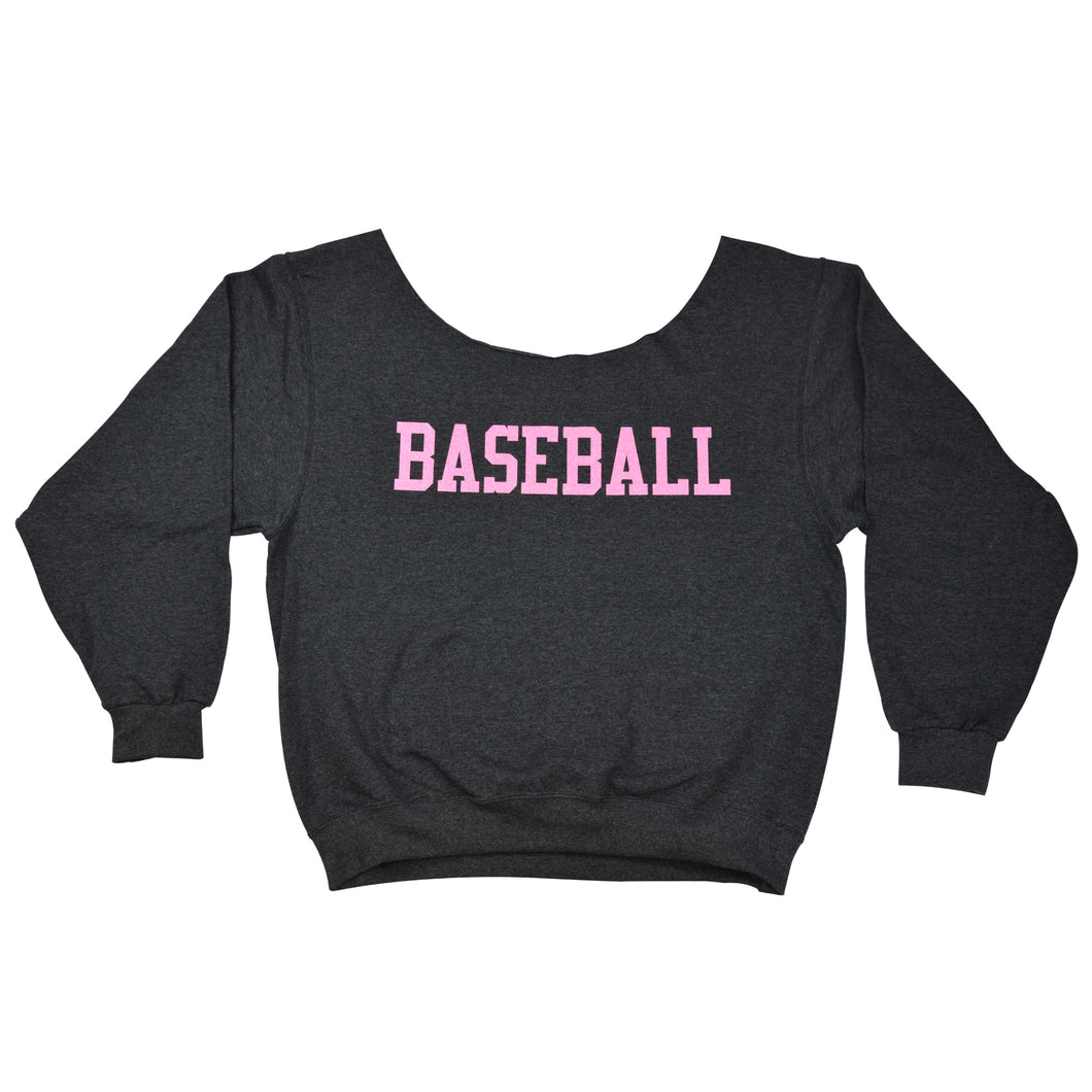 Baseball - Block Lettering Long Sleeve