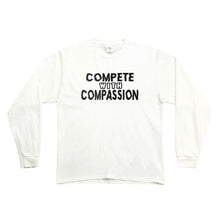 Load image into Gallery viewer, Compete With Compassion Glitch Long Sleeve
