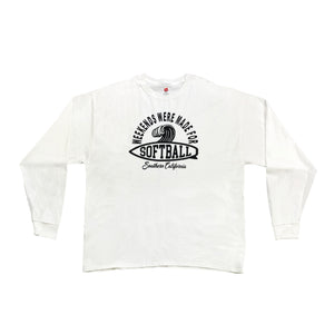 Weekends were Made For Softball - Long Sleeve