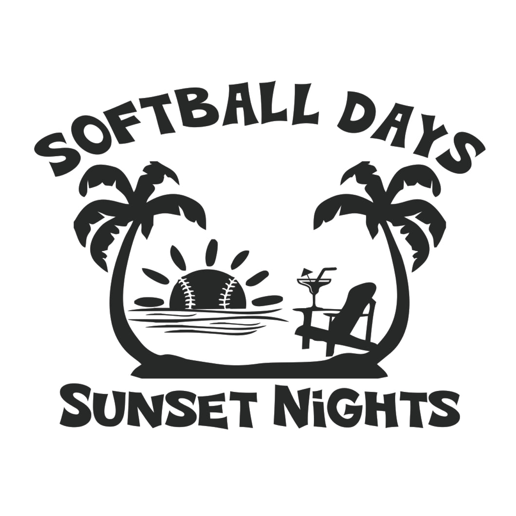 Softball Days, Sunset Nights