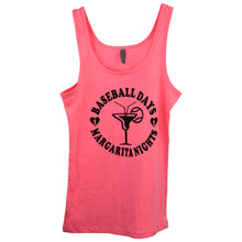 Load image into Gallery viewer, Baseball Days Margarita Night Tank
