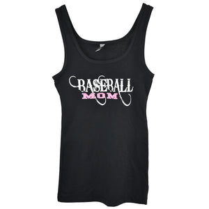 Baseball Pink Mom Tank