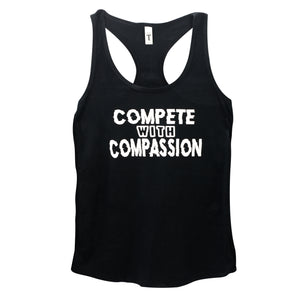 Compete With Compassion Glitch Tank