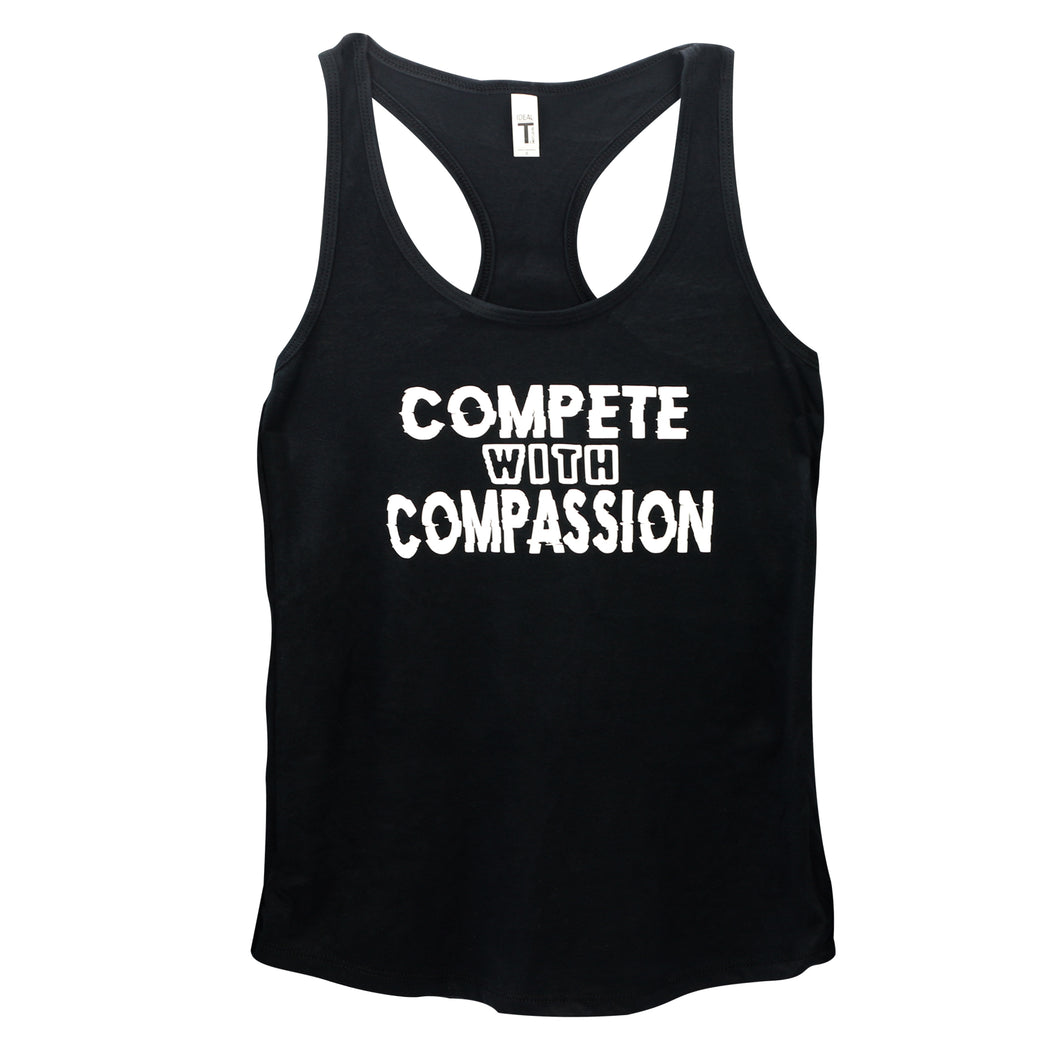 Compete With Compassion Glitch Tank