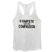 Load image into Gallery viewer, Compete With Compassion Glitch Tank
