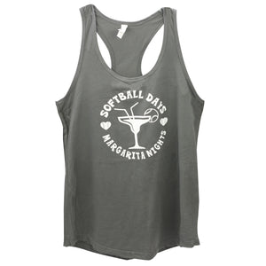 Softball Days Margaritas Nights Tank