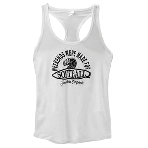 Weekends Were Made For Softball Tank